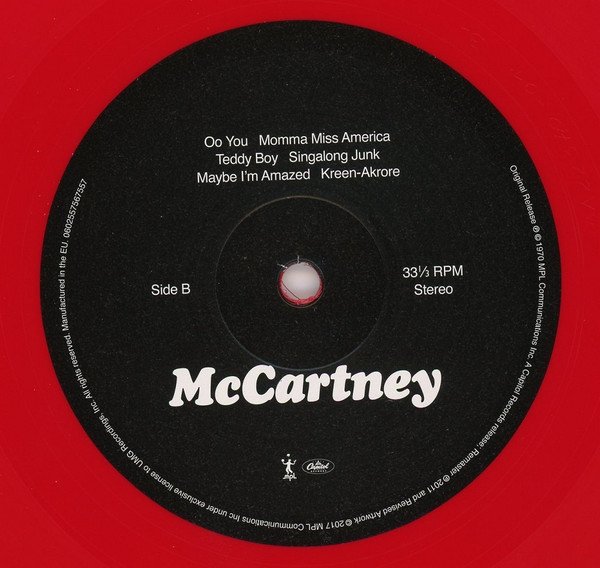 McCartney ‎– McCartney