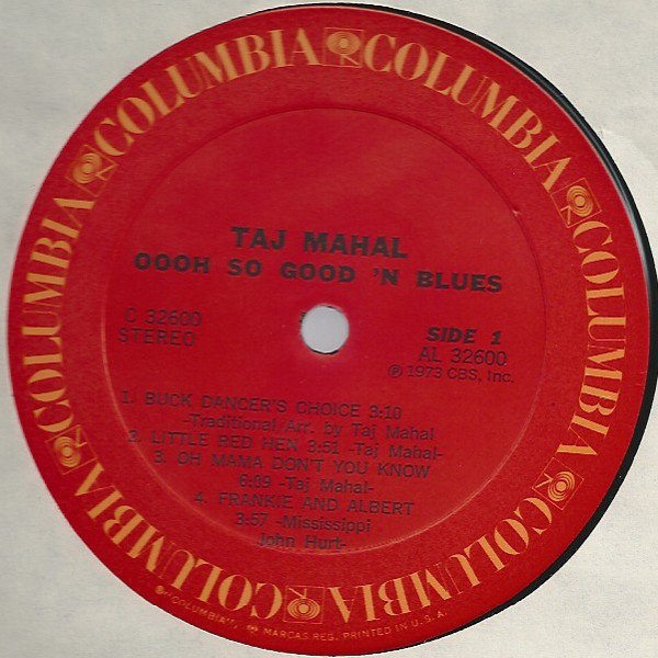 Taj Mahal - Oooh So Good 'N Blues