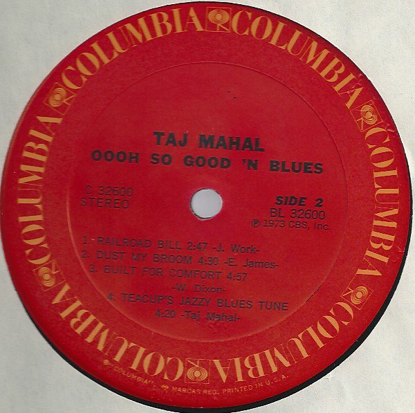 Taj Mahal - Oooh So Good 'N Blues