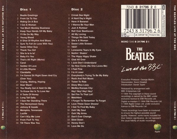 The Beatles - Live At The BBC