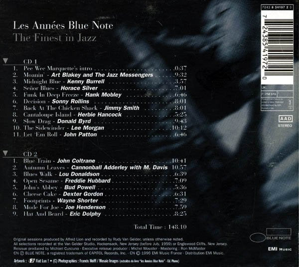 Various - Les Années Blue Note - The Finest In Jazz - 1955-1967