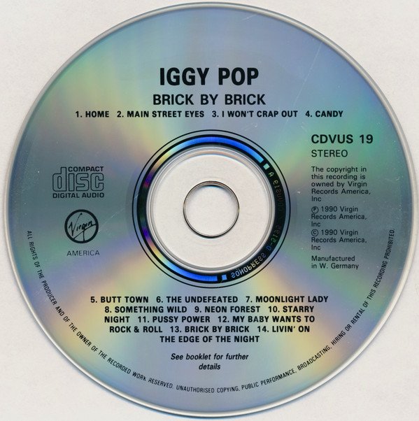 Iggy Pop - Brick By Brick