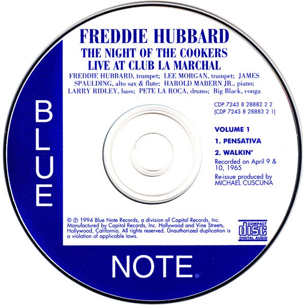 Freddie Hubbard - The Night Of The Cookers (Live At Club La Marchal)