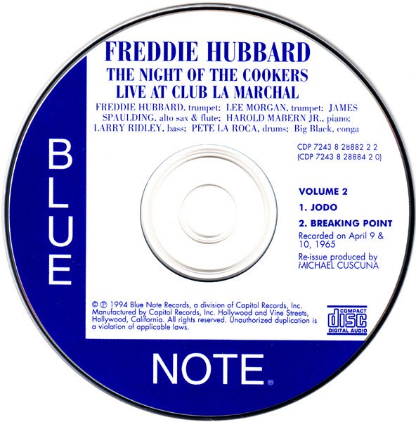 Freddie Hubbard - The Night Of The Cookers (Live At Club La Marchal)