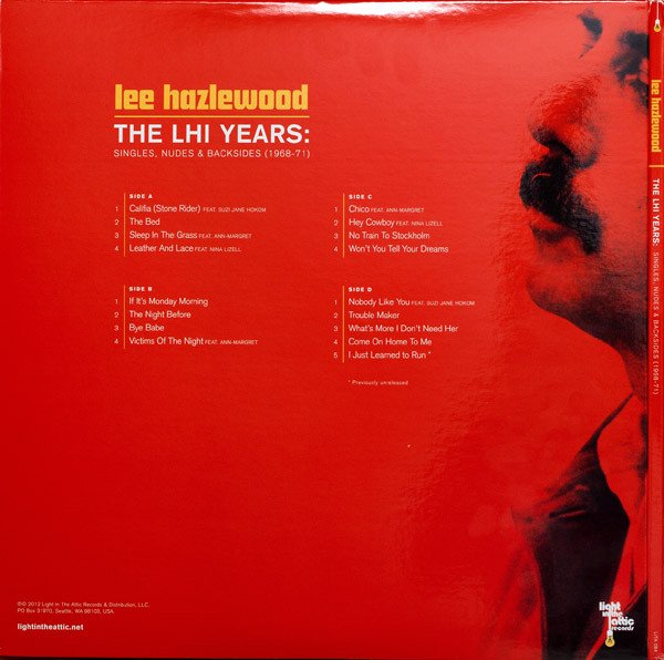 Lee Hazlewood - The LHI Years: Singles, Nudes &amp; Backsides (1968-71)