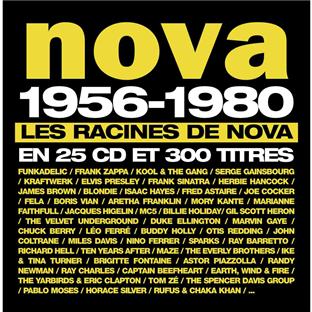 NOVA LES RACINES 1956-1980 (25 CD / 300 titres)