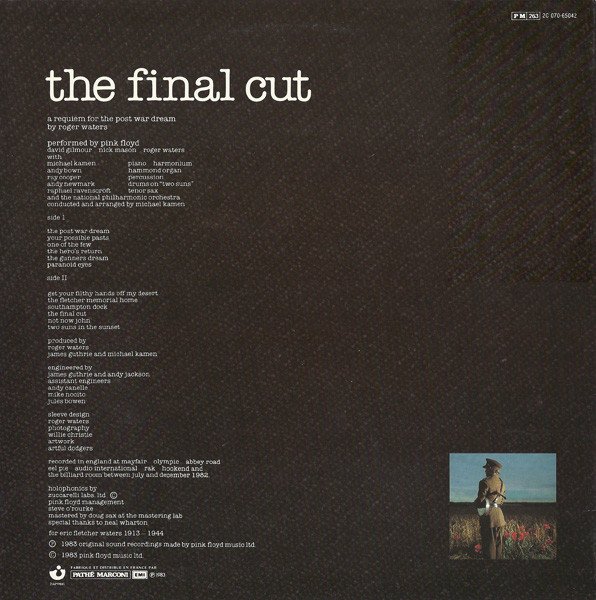 Pink Floyd - The Final Cut