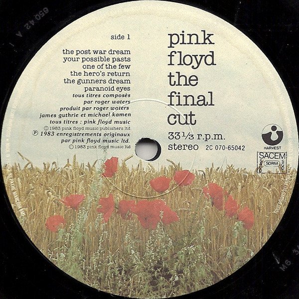 Pink Floyd - The Final Cut