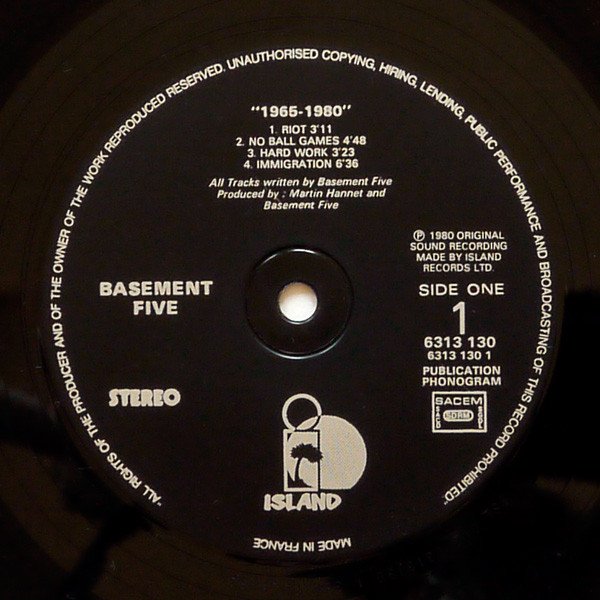 Basement 5 - 1965 - 1980