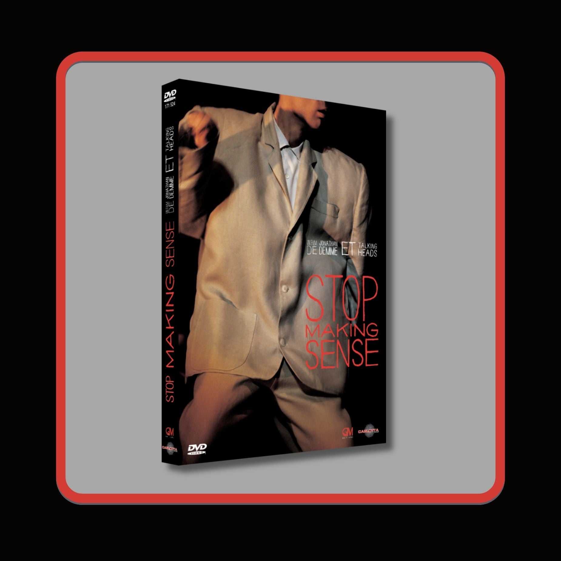 TALKING HEADS, STOP MAKING SENSE DVD