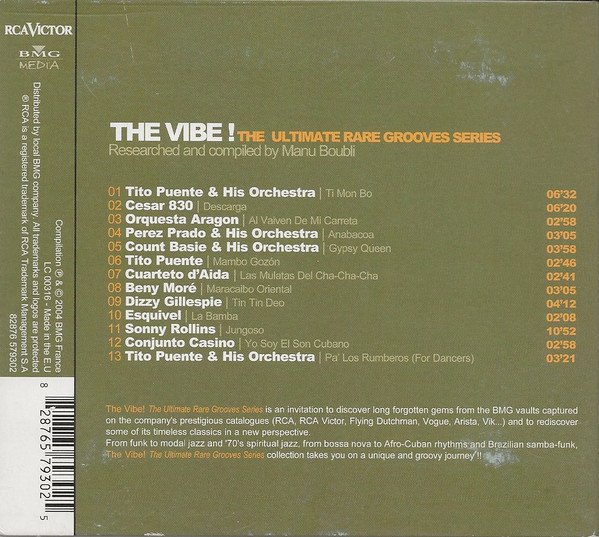 Various - The Vibe! The Ultimate Rare Grooves Series Vol. 04 Afro-Cuban Rhythms, Latin Jazz, Mambos &amp; Descargas