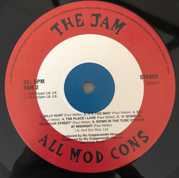 The Jam - All Mod Cons