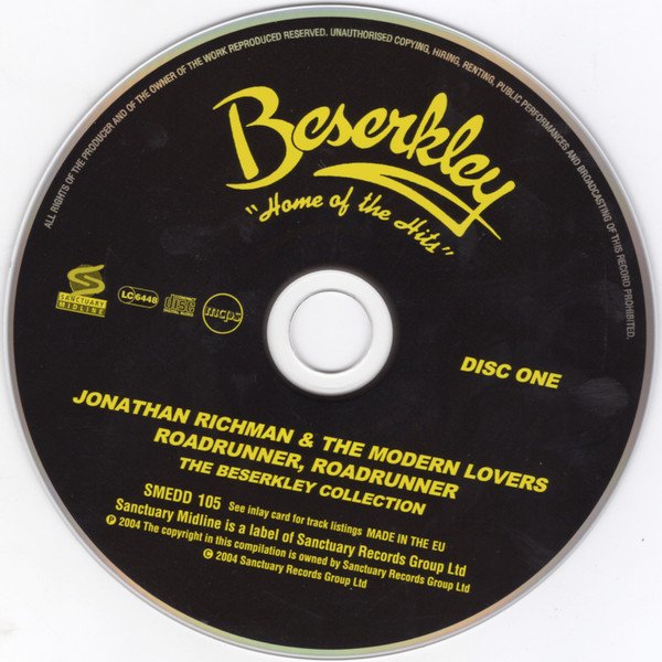 Jonathan Richman &amp; The Modern Lovers - Roadrunner, Roadrunner (The Beserkley Collection)