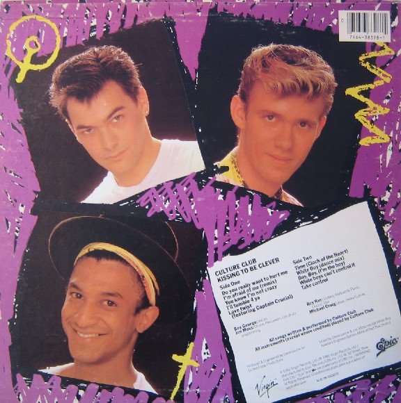 Culture Club - Kissing To Be Clever