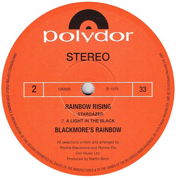 Rainbow - Rising