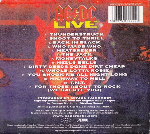 AC/DC - Live