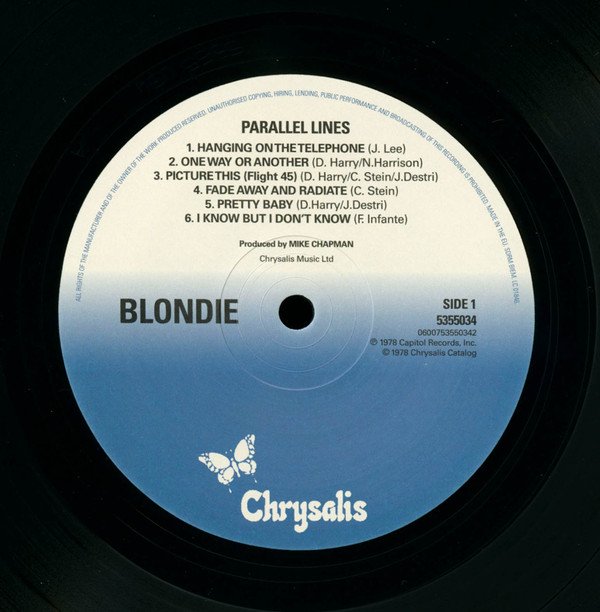 Blondie - Parallel Lines