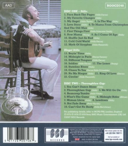 Stephen Stills - Stills/Illegal Stills/Thoroughfare Gap