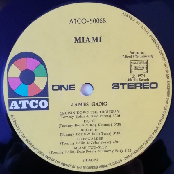 James Gang - Miami