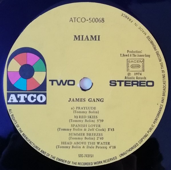 James Gang - Miami