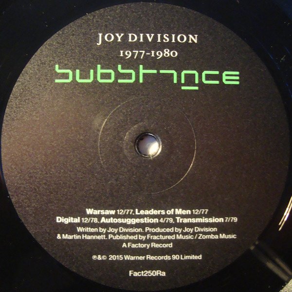 Joy Divison - Substance (1977-1980)