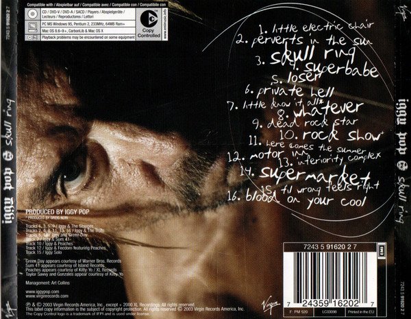 Iggy Pop - Skull Ring