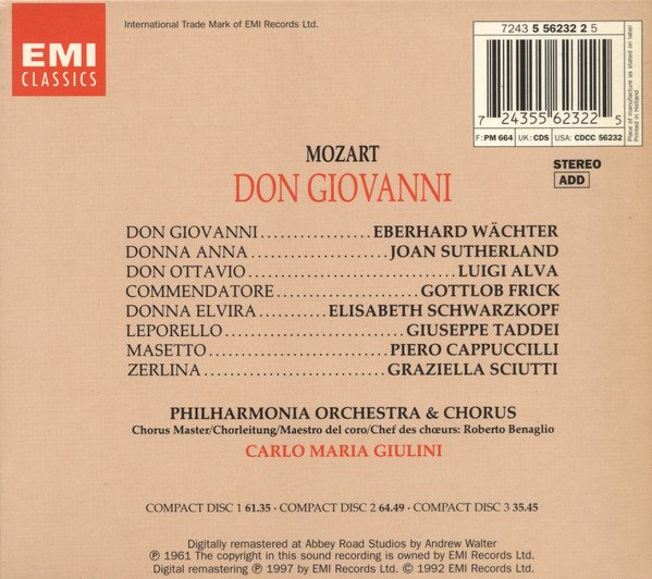 Mozart: Don Giovanni