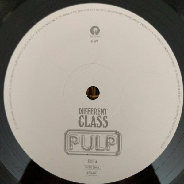 Pulp - Different Class