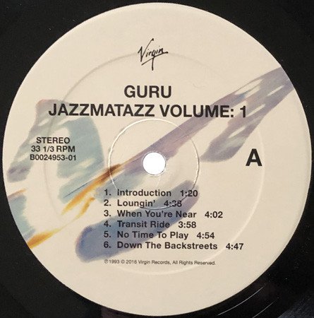 Guru - Jazzmatazz Vol. 1