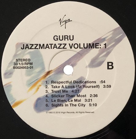 Guru - Jazzmatazz Vol. 1