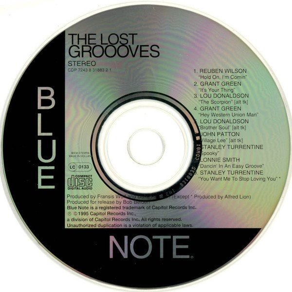 Various - The Lost Grooves (Rare And Previously Unissued Slices Of Funk From The Vaults Of Blue Note 67-70)