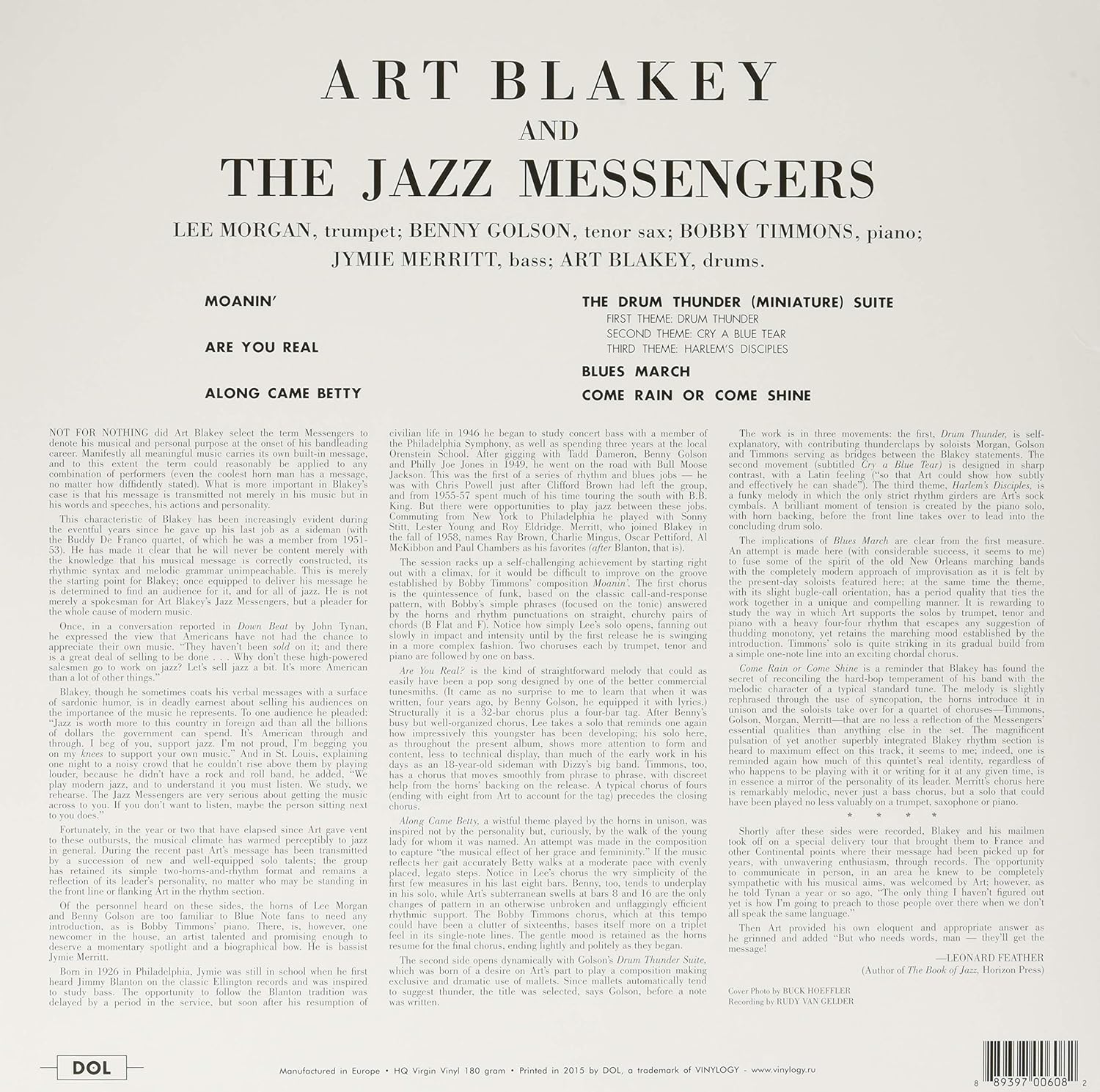 Art Blakey and The Jazz Messengers