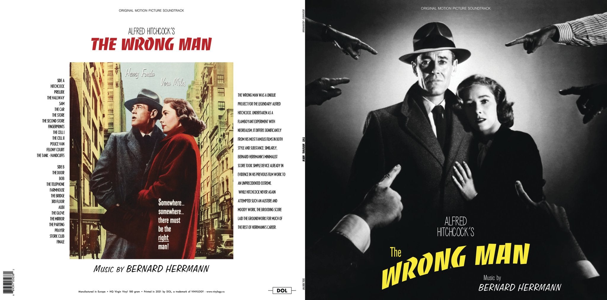 Bernard Herrmann - The Wrong Man (Soundtrack)