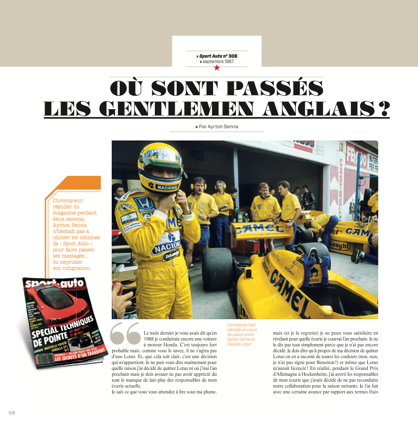 La Formule 1 des années 80