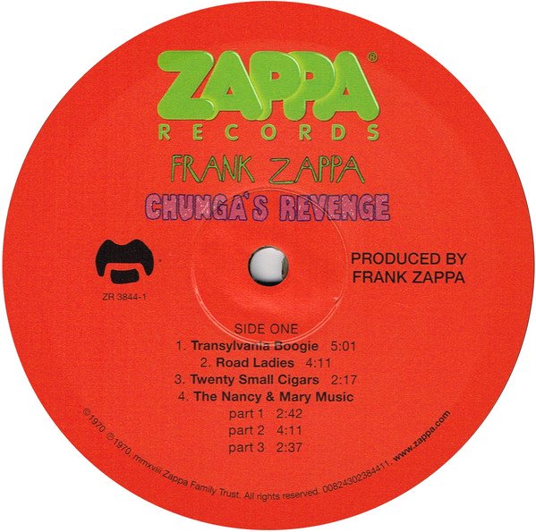 Frank Zappa - Chunga's Revenge