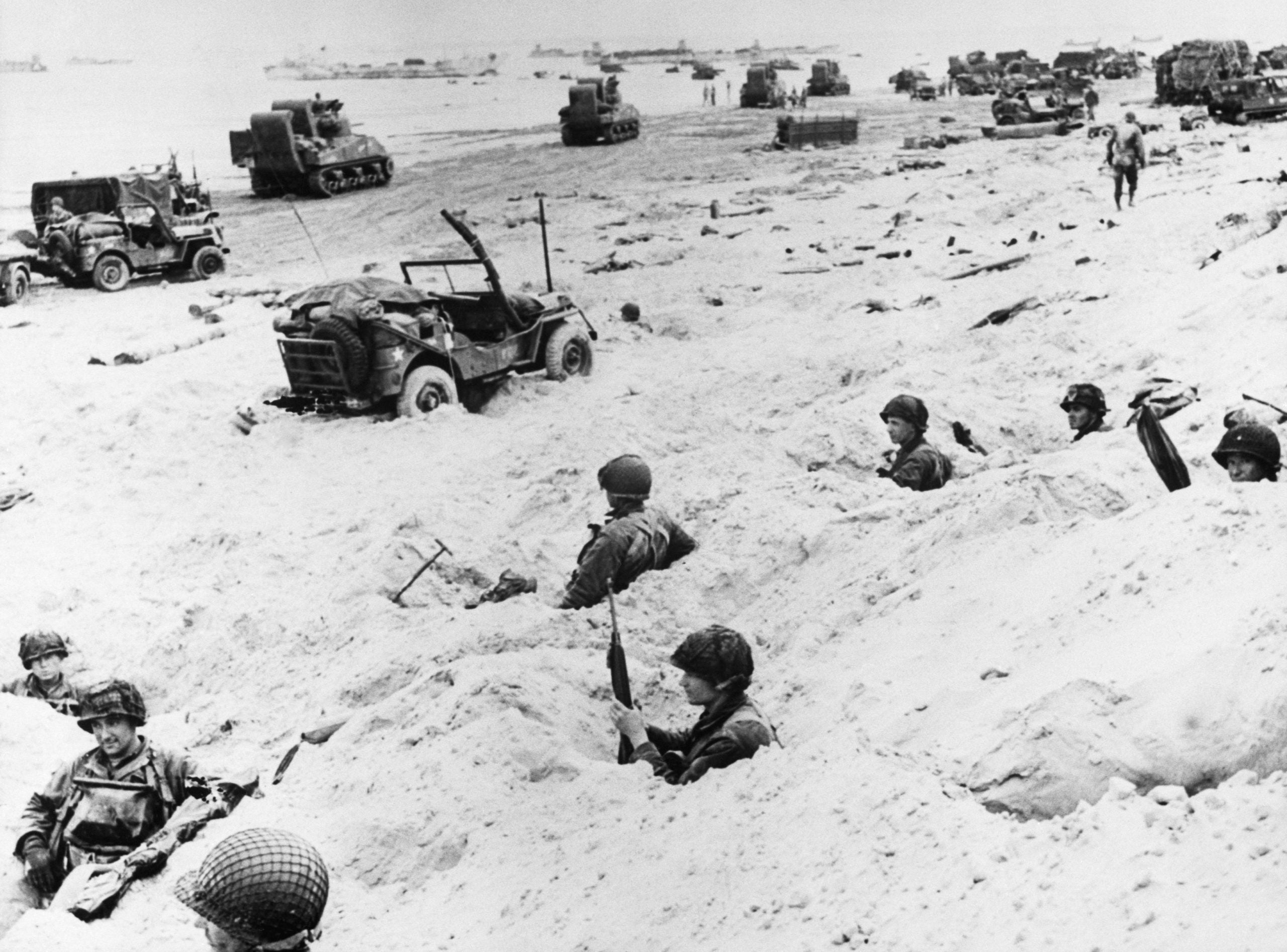 D-DAY, Récit heure par heure du débarquement