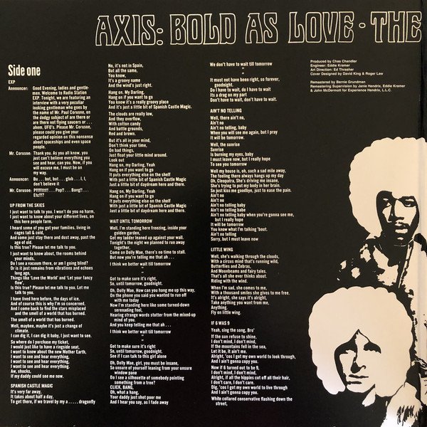 Axis - Bold As Love