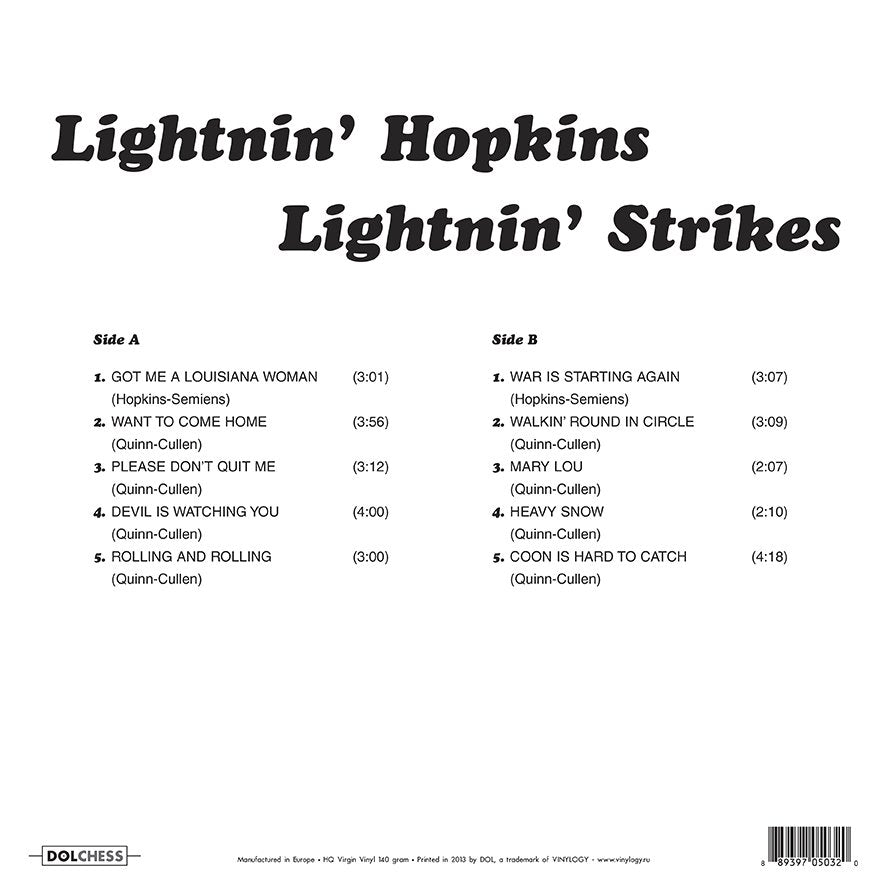 Lightnin' Strikes