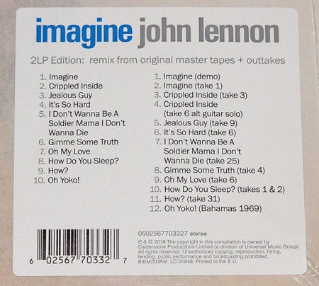 John Lennon ‎– Imagine