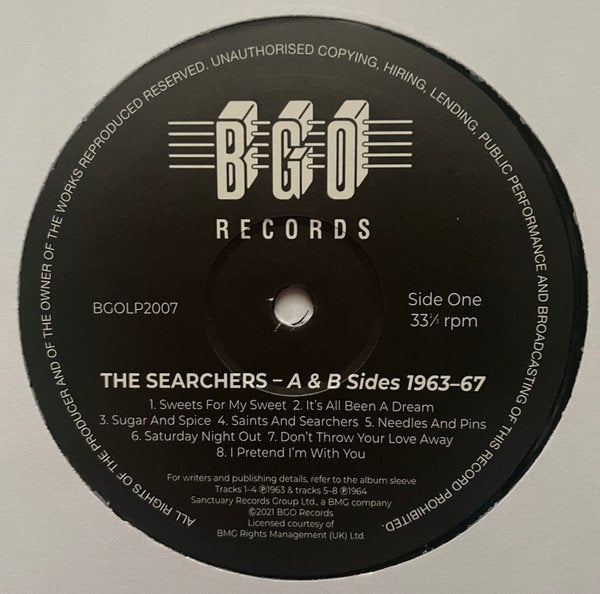 The Searchers ‎– A & B Sides 1963-67