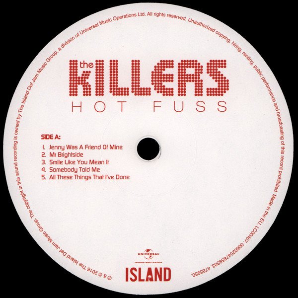 The Killers ‎– Hot Fuss