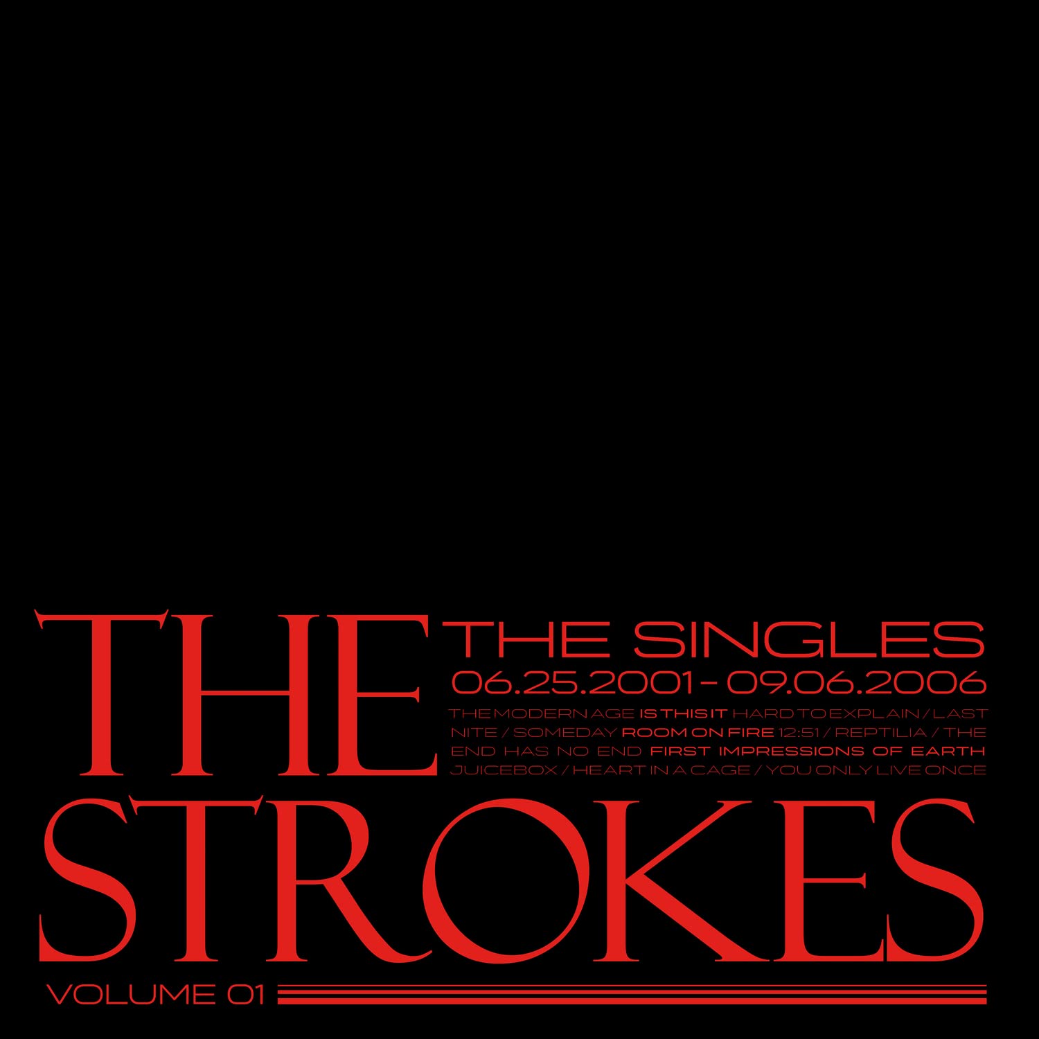 The Singles (06.25.2001-09.06.2006) - Volume 01