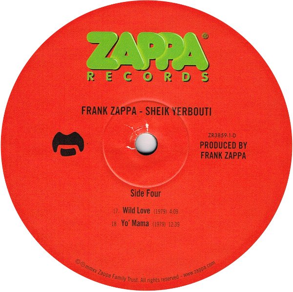 Frank Zappa - Sheik Yerbouti