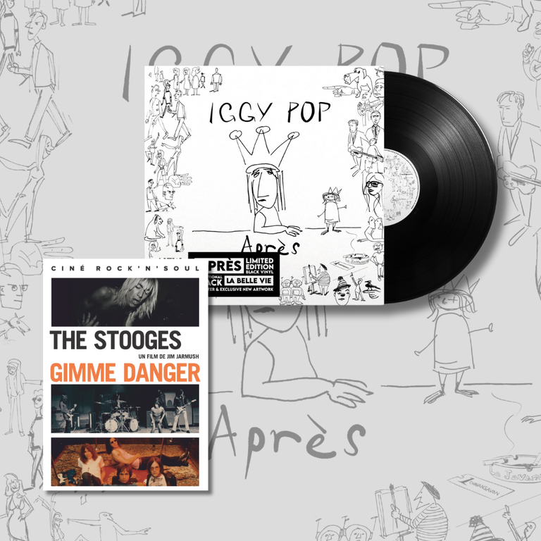 Coffret : Après - Iggy Pop / The Stooges - Gimme Danger (Blu-Ray)