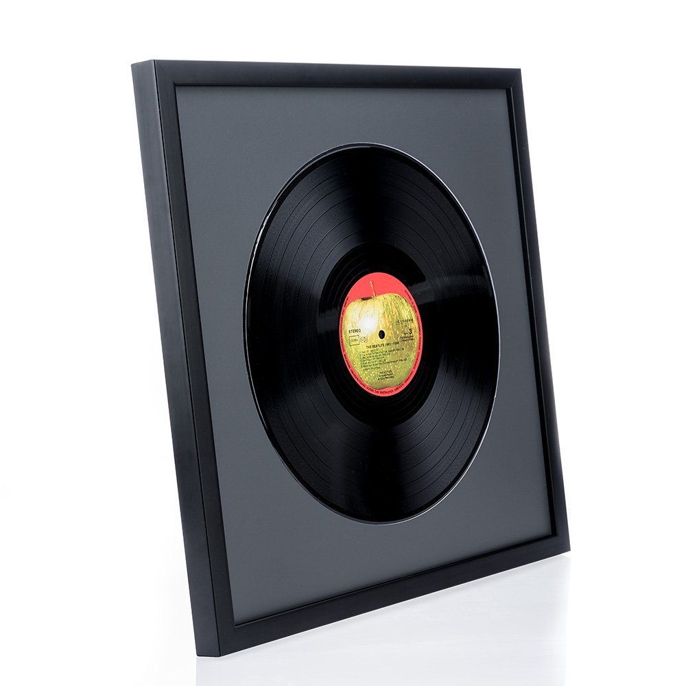 Cadre noir vinyle