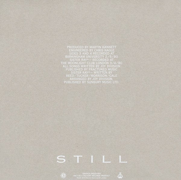 Joy Division - Still