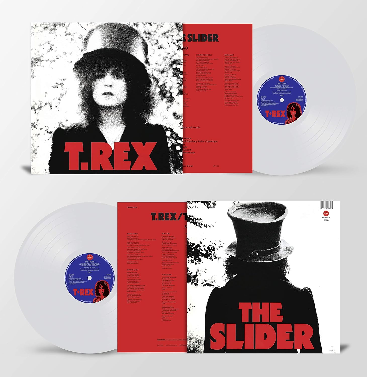 The Slider - T.REX (Clear Vinyl) 