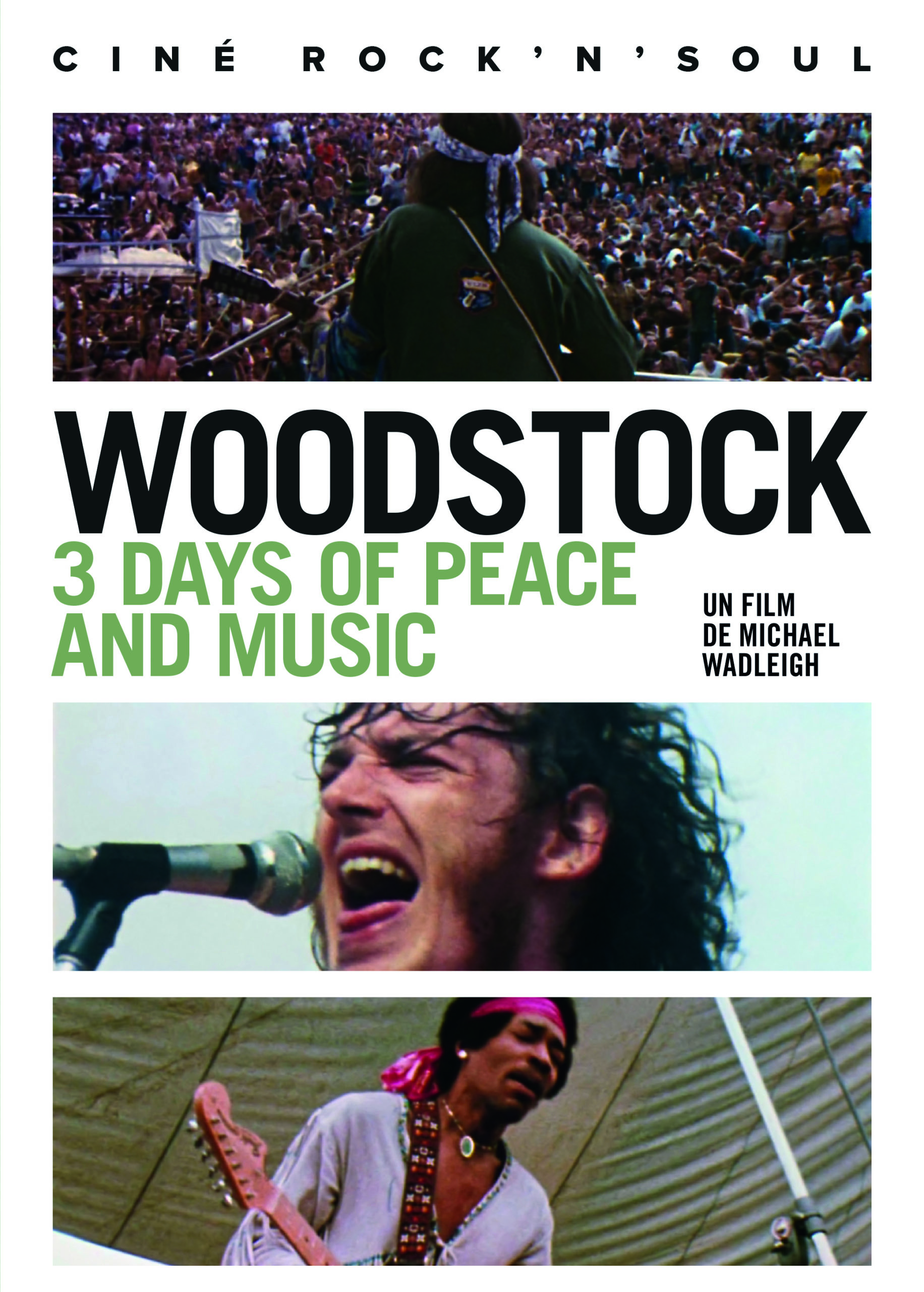 Woodstock 3 Days Of Peace Vidéo Dvd