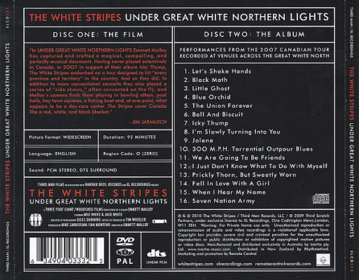 White Stripes Under Great White Northern Lights GM Éditions