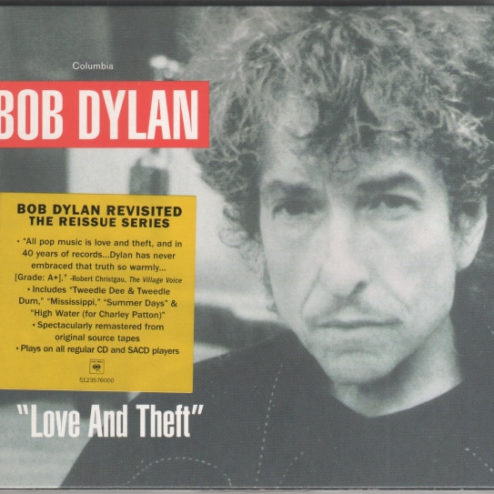 Bob Dylan Love And Theft pochette